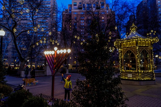 Rittenhouse Square Menorah