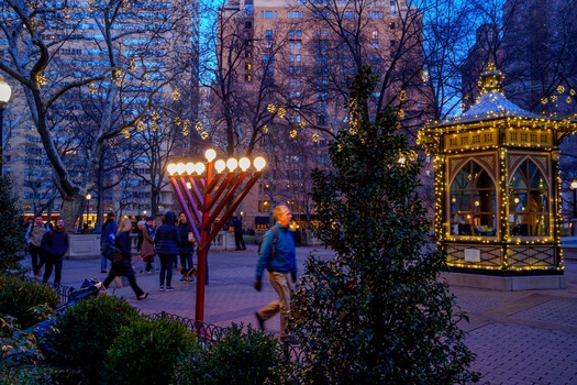 Rittenhouse Square Menorah