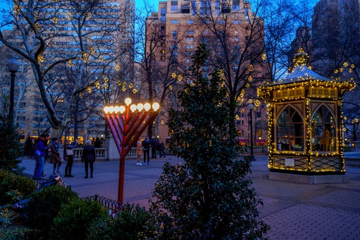 Rittenhouse Square Menorah