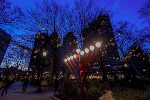 Rittenhouse Square Menorah