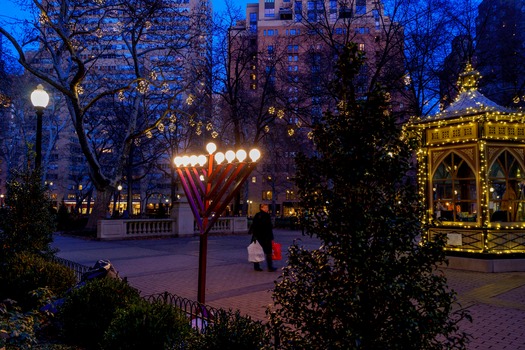 Rittenhouse Square Menorah