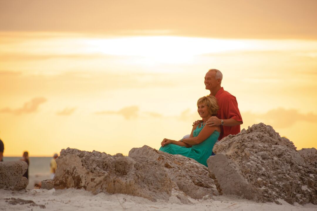 Sunset Older Couple 2