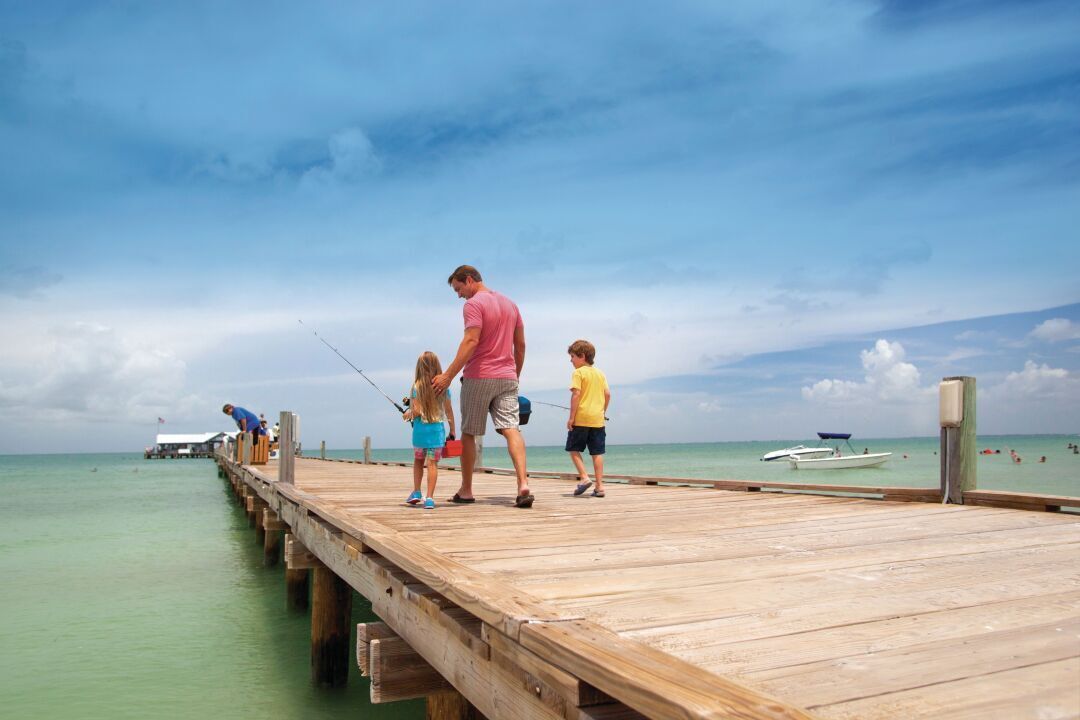 Fishing at AMI Pier