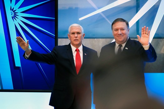Pence Religious FreedomMike Pence,Mike Pompeo