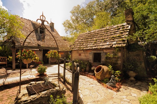 Oldest Wooden School House Garden