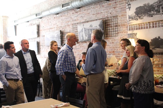 Govener Rick Scott at The Bistro
