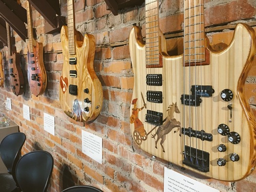 guitars at hub