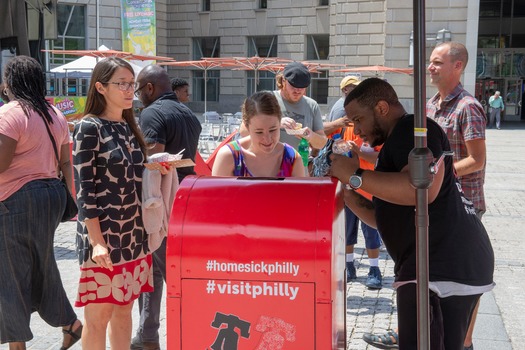 Homesick Philly Tour Woodrow Wilson Plaza