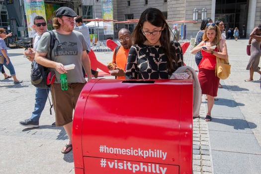 Homesick Philly Tour Woodrow Wilson Plaza