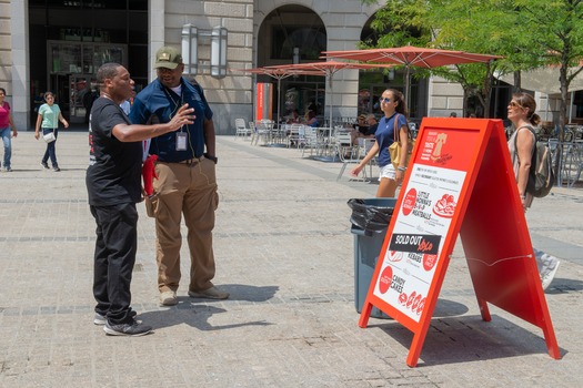 Homesick Philly Tour Woodrow Wilson Plaza