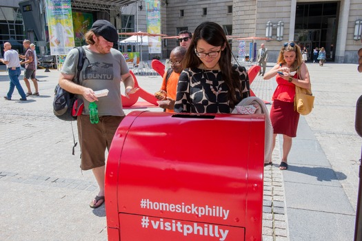 Homesick Philly Tour Woodrow Wilson Plaza