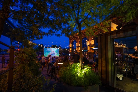 Louis Bluver Outdoor Movie Series at FringeArts