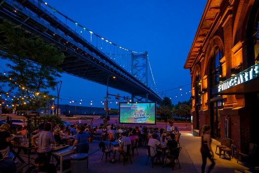 Louis Bluver Outdoor Movie Series at FringeArts