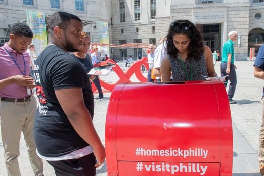 Homesick Philly Tour Woodrow Wilson Plaza