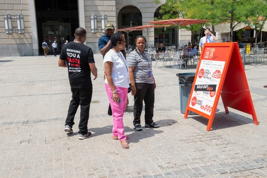 Homesick Philly Tour Woodrow Wilson Plaza
