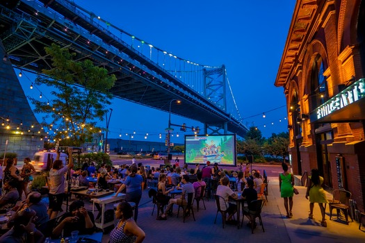 Louis Bluver Outdoor Movie Series at FringeArts