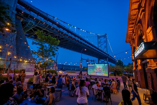 Louis Bluver Outdoor Movie Series at FringeArts