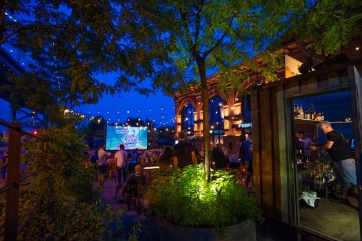 Louis Bluver Outdoor Movie Series at FringeArts
