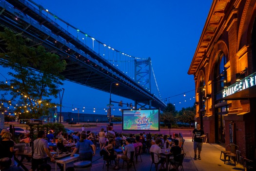 Louis Bluver Outdoor Movie Series at FringeArts