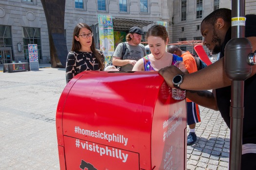 Homesick Philly Tour Woodrow Wilson Plaza