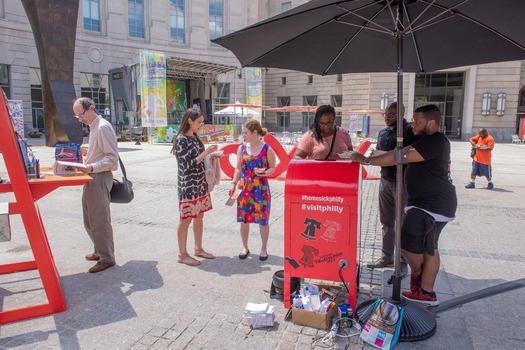 Homesick Philly Tour Woodrow Wilson Plaza