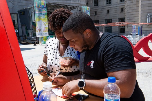 Homesick Philly Tour Woodrow Wilson Plaza