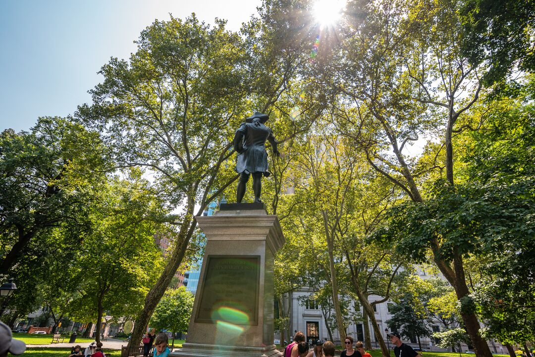 Commodore John Barry Statue