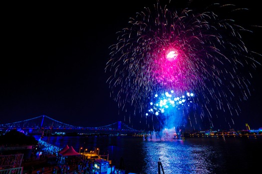 Wawa Welcome America, Penn’s Landing Fireworks