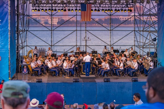 Wawa Welcome America, United States Army Band “Pershing’s Own”