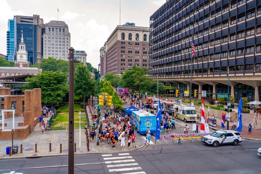 Wawa Welcome America, Historic District Block Party