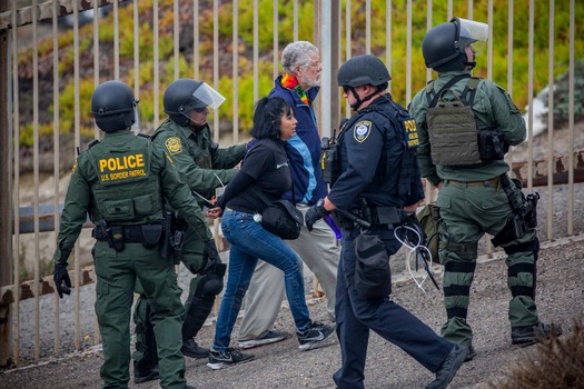 Religious protest at the United States border with Mexico_ Jair Cabrera19