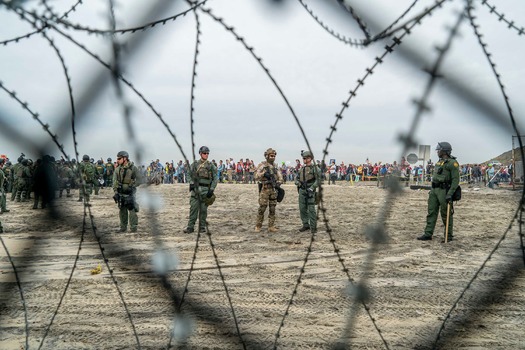 Religious protest at the United States border with Mexico_ Jair Cabrera2