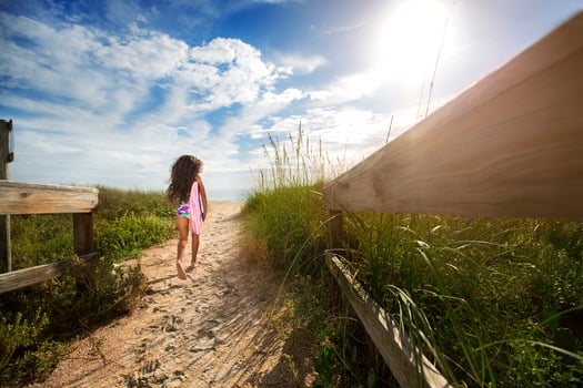 Skimboard girl