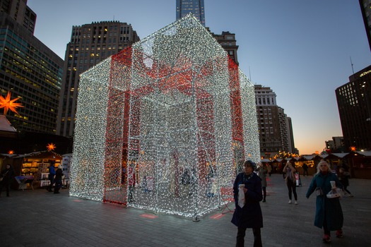 Christmas Village in Philadelphia