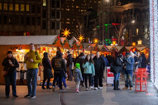 Christmas Village in Philadelphia