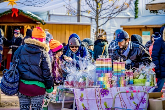 Christmas Village in Philadelphia