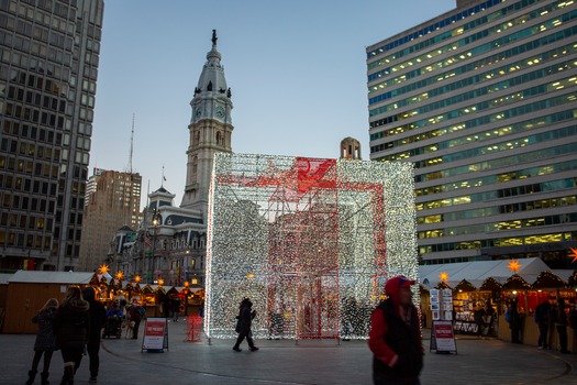 Christmas Village in Philadelphia