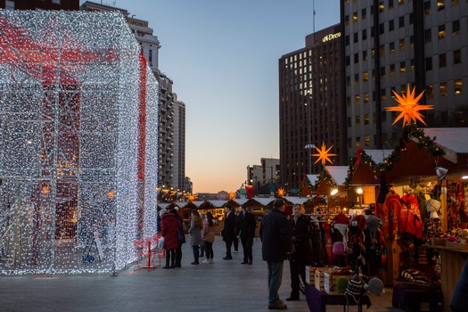 Christmas Village in Philadelphia