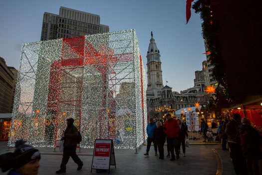 Christmas Village in Philadelphia