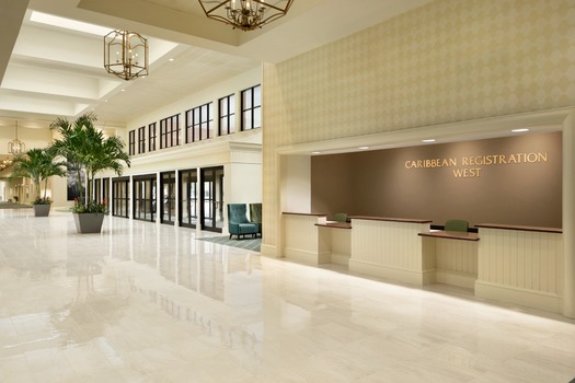 Carribean Registration Desk