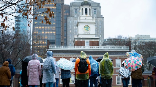 Independence Hall During Partial Federal Government Shutdown