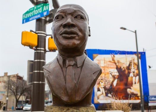 Martin Luther King, Jr. Monument and Mural