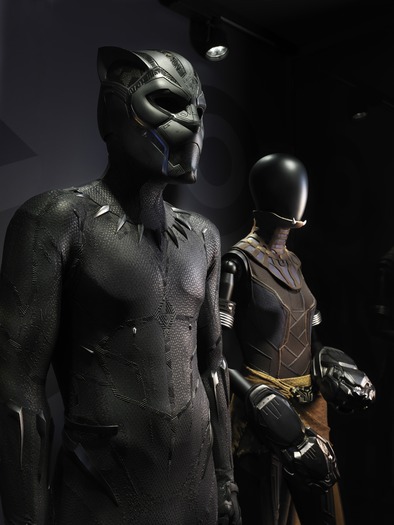 Black Panther_s Costume worn by Chadwick Boseman in Marvel Studios_ Black Panther (2018) _ Sandro Vanini_Museum of Pop Culture