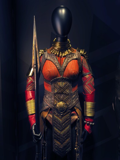 Shuri_s costume and gauntlets worn by Letitia Wright in Marvel Studios_ Black Panther (2018) _ Sandro Vanini_Museum of Pop Culture