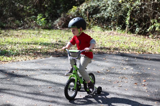 David (young boy) on Good Neighbor Trail