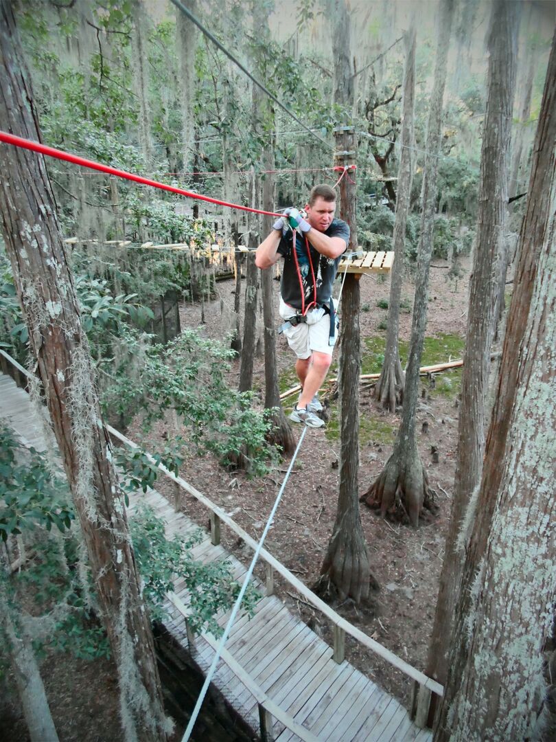 tallahassee museum zipline course