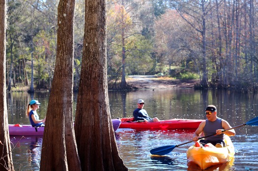 kayaking