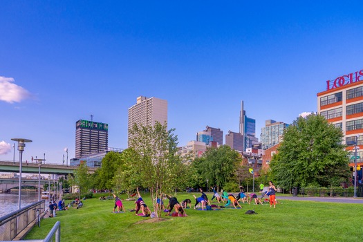 Yoga on the Banks