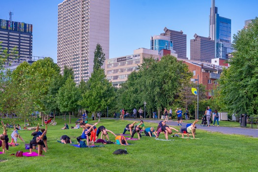 Yoga on the Banks