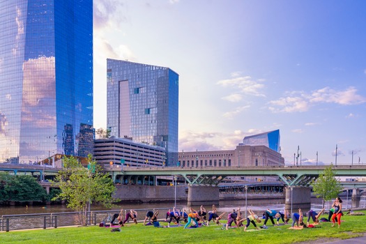 Yoga on the Banks